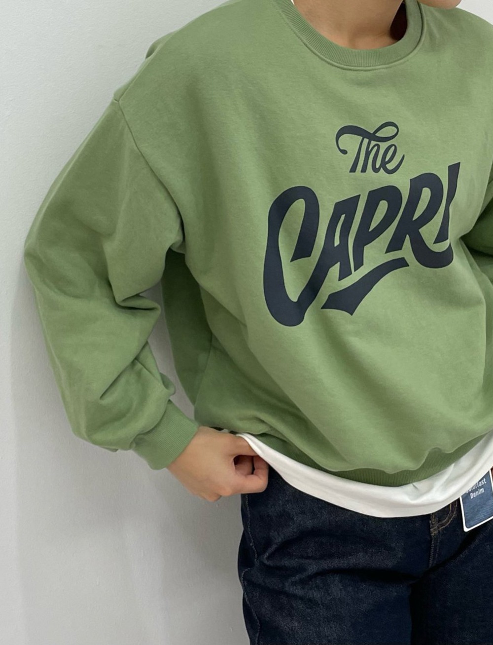 Capri Print Sweatshirt