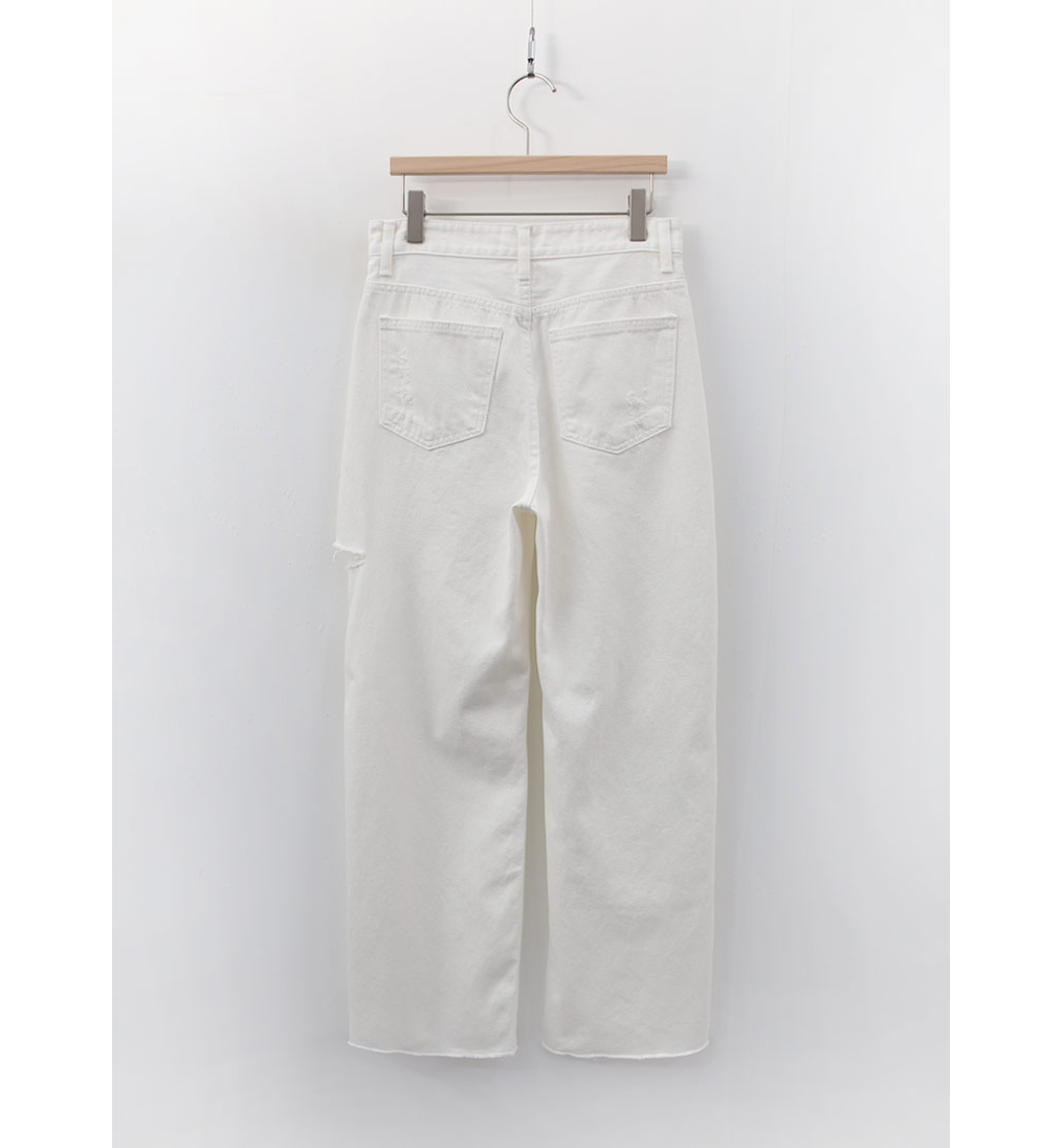 Pants white color image-S1L13
