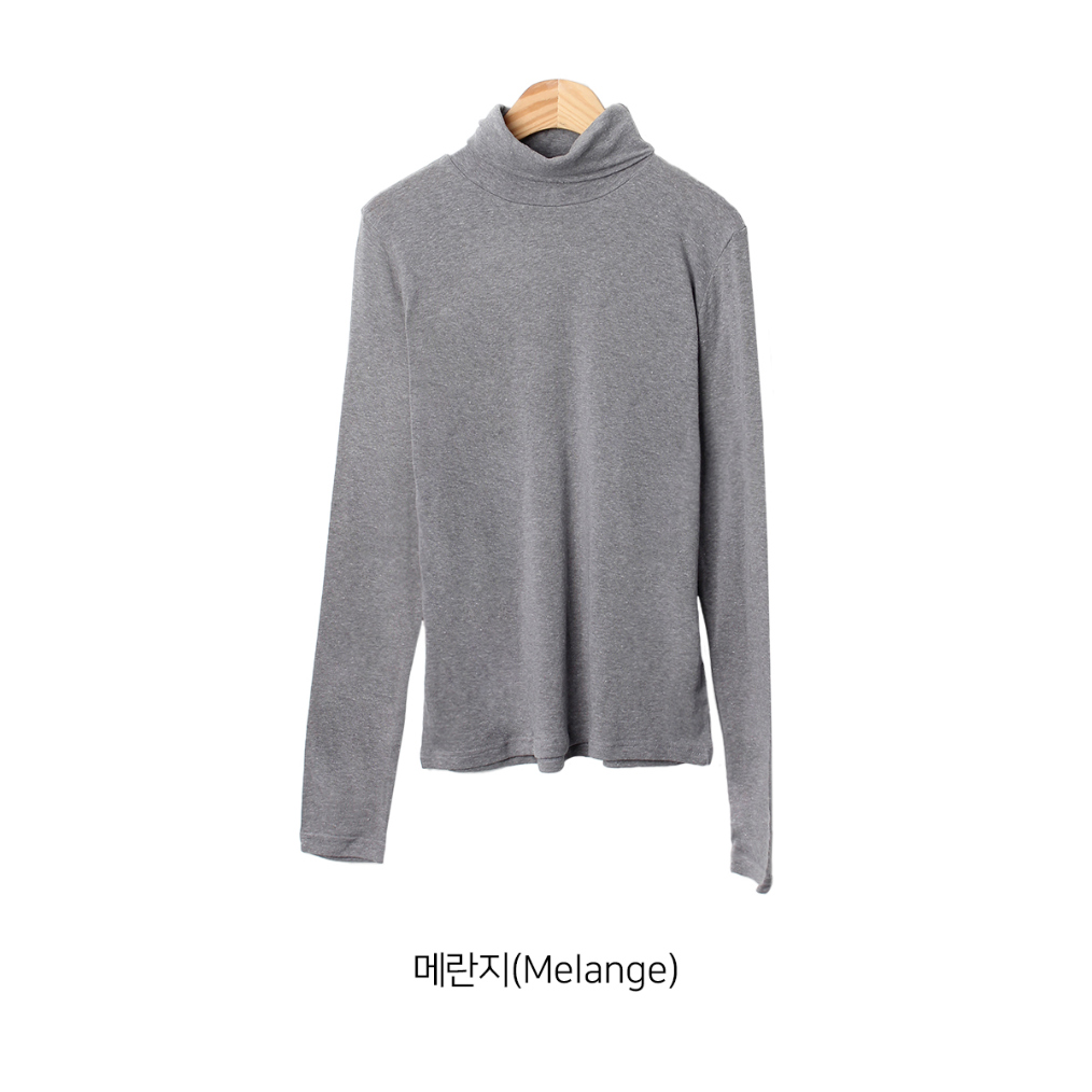 long sleeved tee grey color image-S1L58