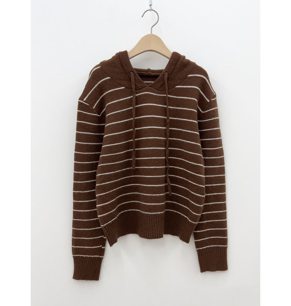 long sleeved tee brown color image-S6L23